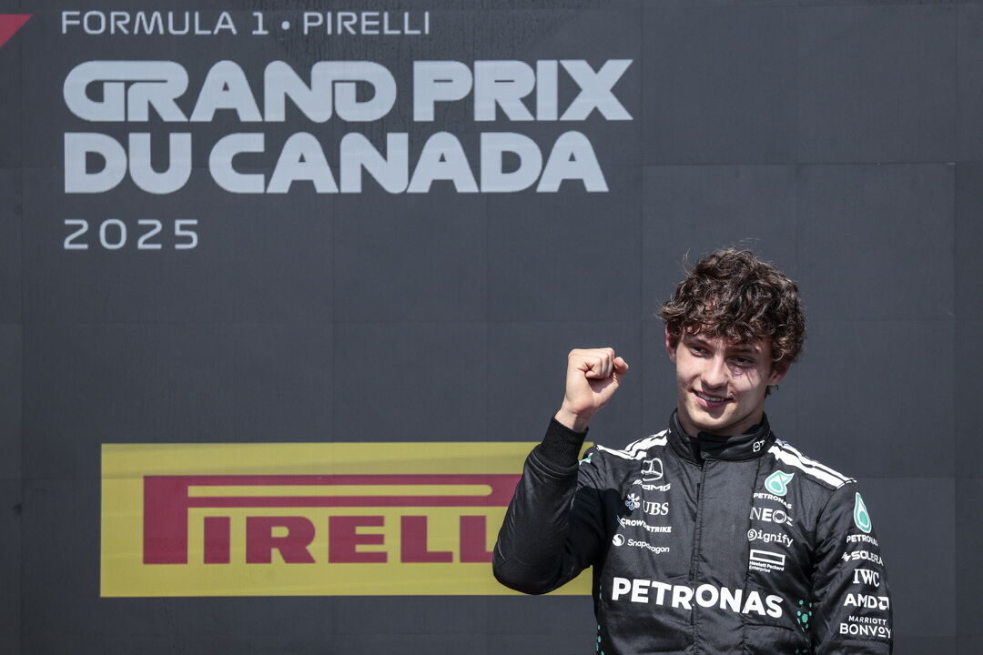 Kimi Antonelli passou nos exames finais antes do GP da Áustria.
