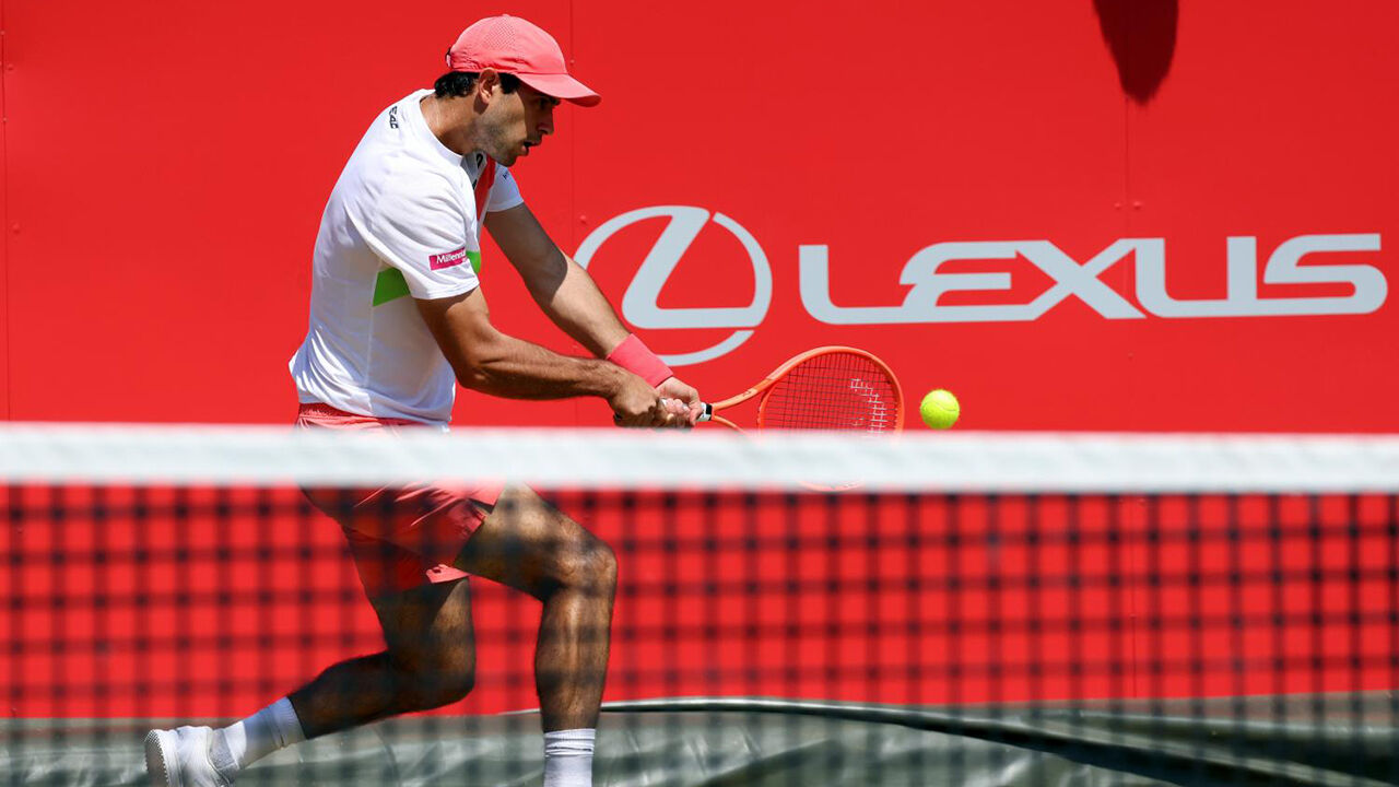 Nuno Borges competiu em Eastbourne antes de Wimbledon