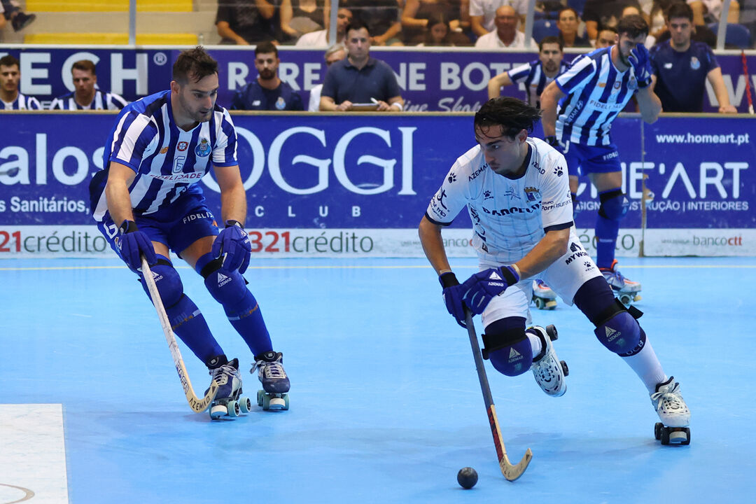 OC Barcelos e FC Porto disputam 4.º jogo da final do playoff do Campeonato de hóquei em patins