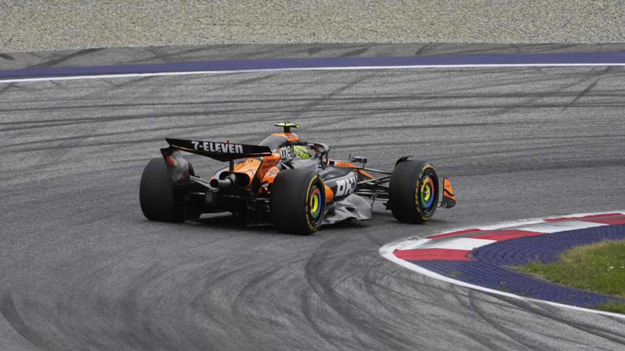 Lando Norris lidera dia de treinos da McLaren no Red Bull Ring