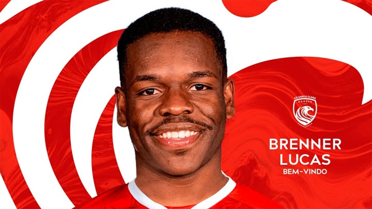 Brenner Lucas é reforço do Santa Clara por três épocas
