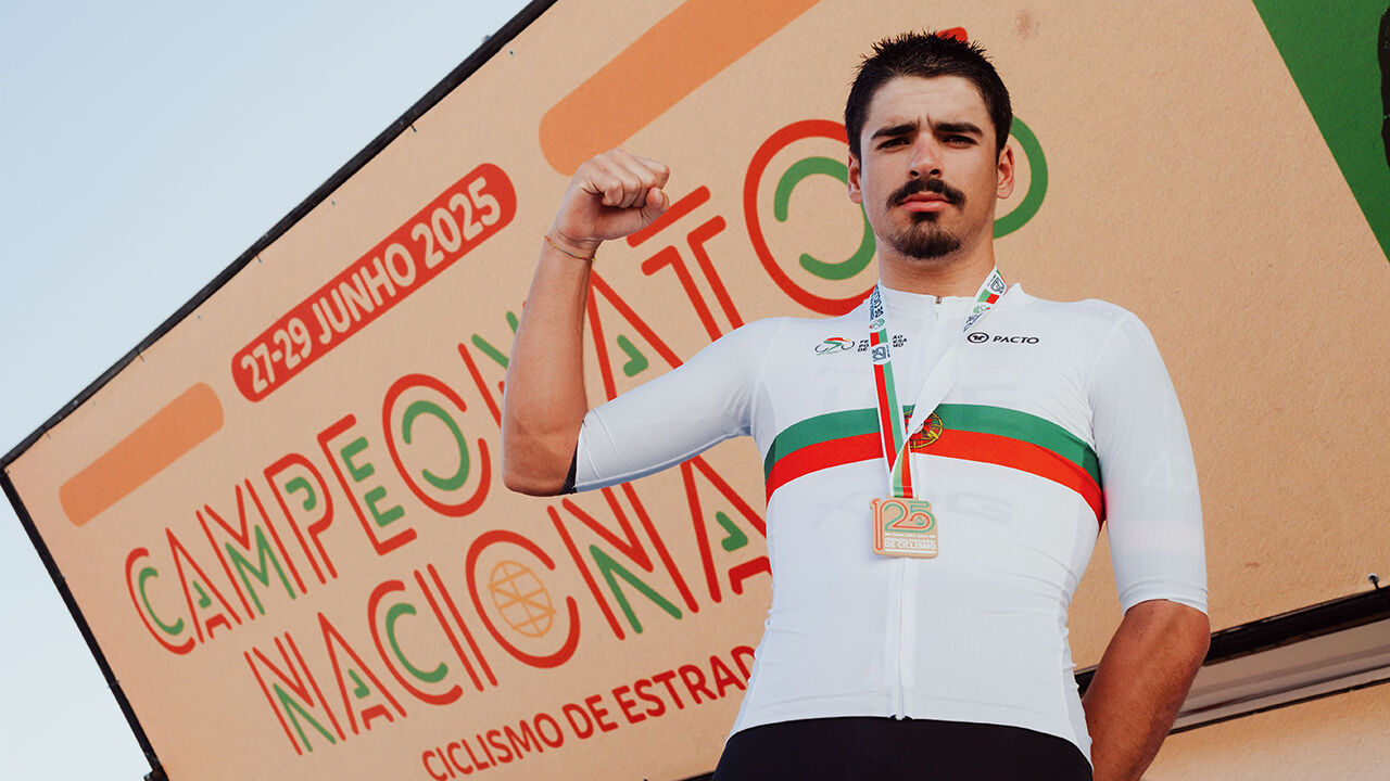 António Morgado, da UAE Emirates, quer ganhar mais provas após título em Alvaiázere