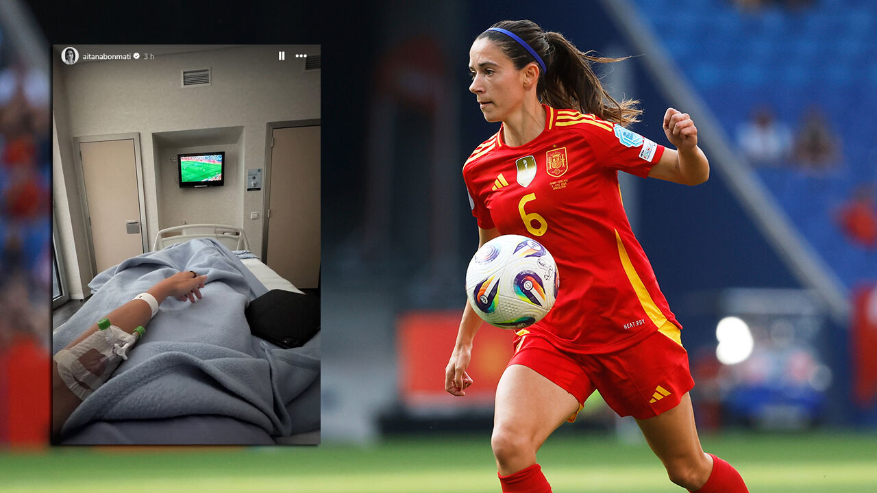Aitana Bonmatí internada com meningite antes do jogo com Portugal no Euro2025