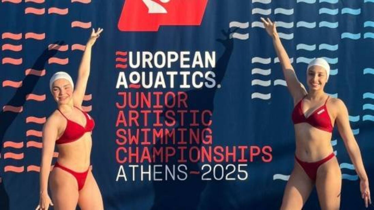 Europeus juniores de natação artística: Portugal no 16.º lugar em Atenas