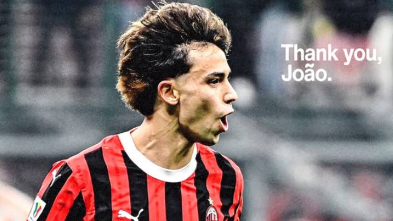 Milan agradece a João Félix após empréstimo. Adeptos reagem à passagem do português