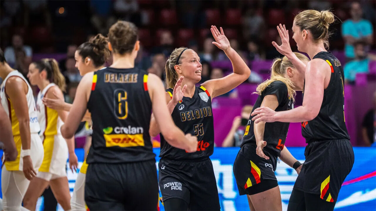 Bélgica conquista Europeu feminino de basquetebol frente à Espanha, em Atenas
