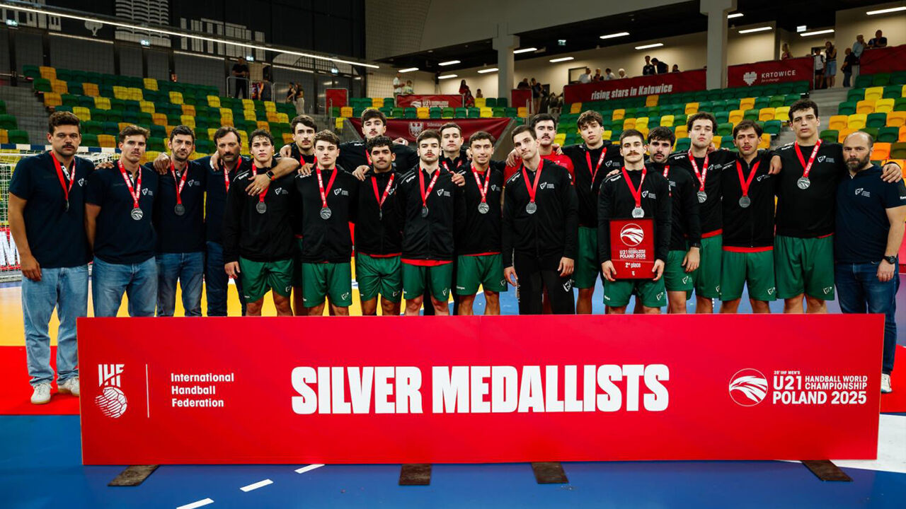 Portugal conquista prata no Mundial de sub-21 na Polónia