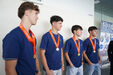 Campeões da Europa pelos sub-17 recebidos pela equipa principal do FC Porto no Olival