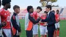 Benfica homenageia campeões europeus de sub-17 no Seixal