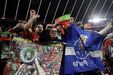 Adeptos do FC Porto apoiam a equipa num jogo