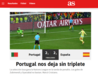AS - Portugal deixa-nos sem triplete