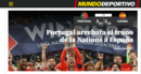 Mundo Deportivo - Portugal rouba o trono das Nações a Espanha