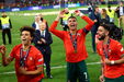 Cristiano Ronaldo celebra conquista da Liga das Nações