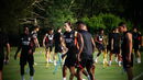 Primeiro treino do Benfica em solo norte-americano