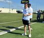 Rui Costa no treino do Benfica nos Estados Unidos