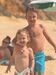 Varandas com a família em dia de descanso na praia