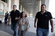 Joana Marques à chegada a tribunal