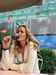Katarina Larsson no casamento de Hjulmand e Emilie em Copenhaga