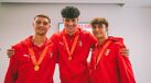 Gabriel Dbouk, Romário Cunha e João Aragão