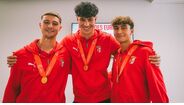 Gabriel Dbouk, Romário Cunha e João Aragão
