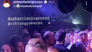 Gyökeres aproveita folga em Estocolmo com Sebastian Ingrosso dos Swedish House Mafia