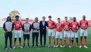 Benfica distingue campeões europeus de sub-17 no Seixal