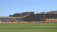 Estádio  do FC Alverca em obras para a 1.ª Liga 2025/26