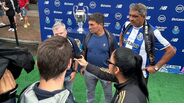 Trio despertou o interesse da comunicação social