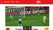 AS - Portugal deixa-nos sem triplete