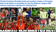 Daily Mail - Portugal vence final emocionante