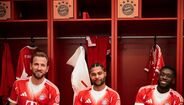 Harry Kane e colegas apresentam nova camisola do Bayern de Munique