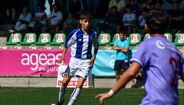 Jogo do Torneio Pauleta Azores Soccer com jovens jogadores em campo