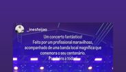 Herman José recebe votos de melhoras após concerto memorável na Lourinhã.
