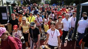 A entrada para o Record Challenge Park