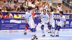 OC Barcelos goleia Benfica no jogo 2 e empata meias-finais do playoff de hóquei