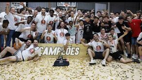 Vasco da Gama celebra subida à Liga Betclic