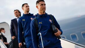 A Seleção Nacional à chegada à Alemanha