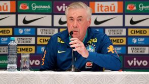 Carlo Ancelotti entusiasmado antes da estreia pelo Brasil