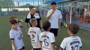Evanilson visita instalações da escola Dragon Force em Fortaleza
