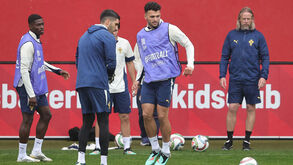 Gonçalo Ramos está de regresso aos treinos 