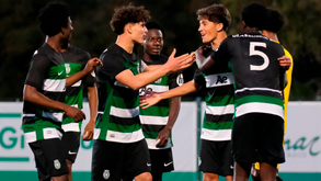 Sporting bate V. Guimarães no Nacional de juvenis