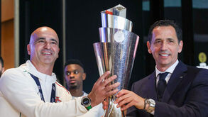 Pedro Proença agradece a Roberto Martínez a vitória na Liga das Nações