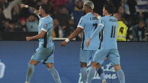 Uruguai vence Venezuela e fica a um ponto do apuramento para o Mundial'2026
