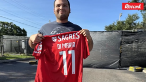 Uma camisola do Benfica e um pedido… atendido em poucos minutos: águias surpreendidas em Tampa
