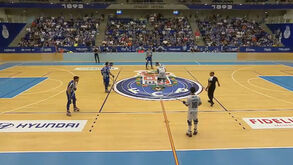 FC Porto bate OC Barcelos no jogo 1 e adianta-se na final do campeonato de hóquei em patins