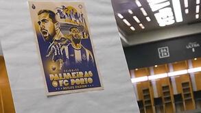 FC Porto revela imagens do balneário antes do jogo com o Palmeiras