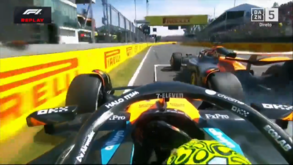 Incidente entre Norris e Piastri no Grande Prémio do Canadá