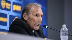 O respeito pelo Benfica e Otamendi e a provocação a Di María: o que disse o treinador do Boca