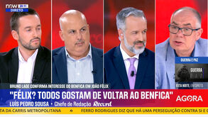 Luís Pedro Sousa: «Bruno Lage assume com as letras todas que o Benfica está interessado em João Félix»