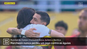 Assim foi o reencontro de Di María com Cavani